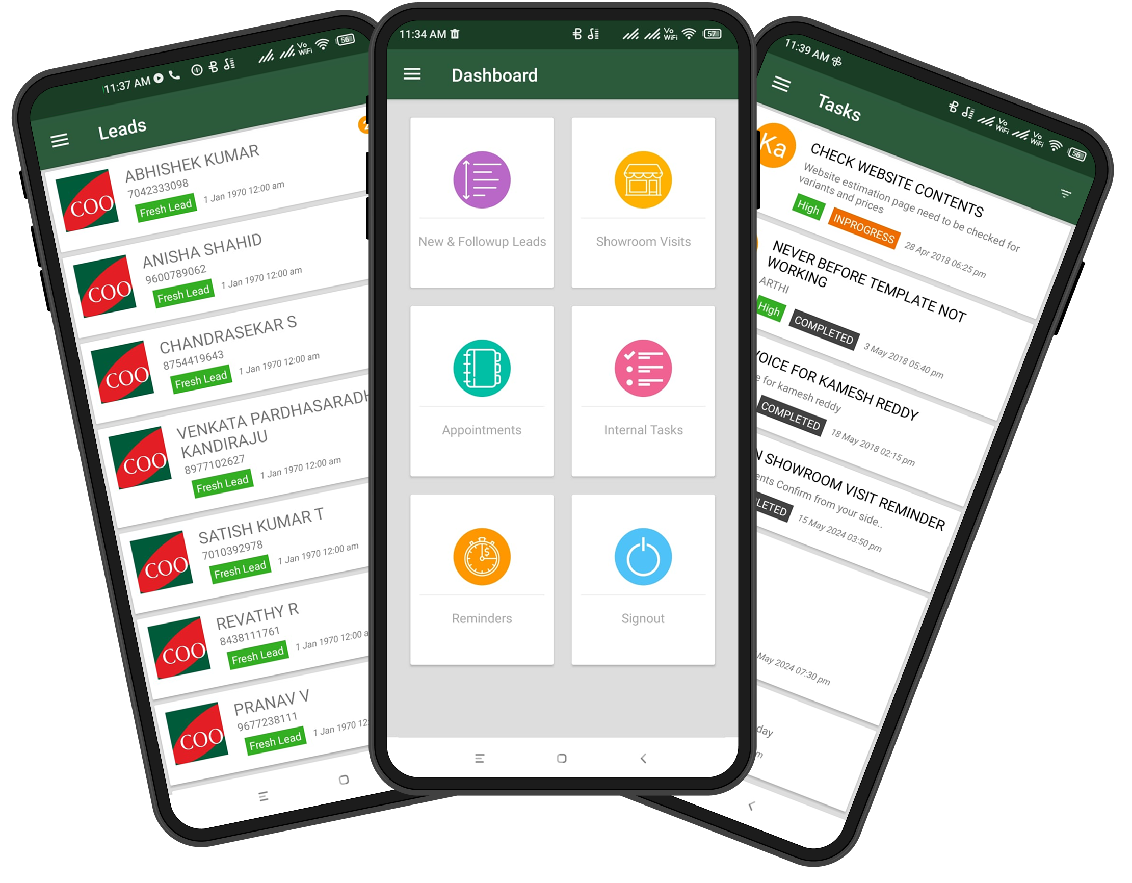 Mobile App Features