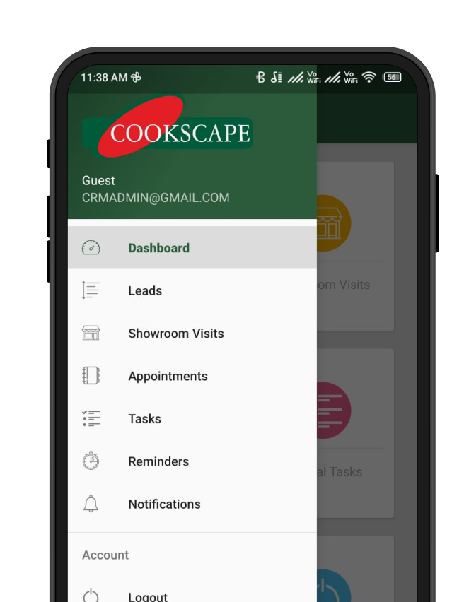 RSS App Screen