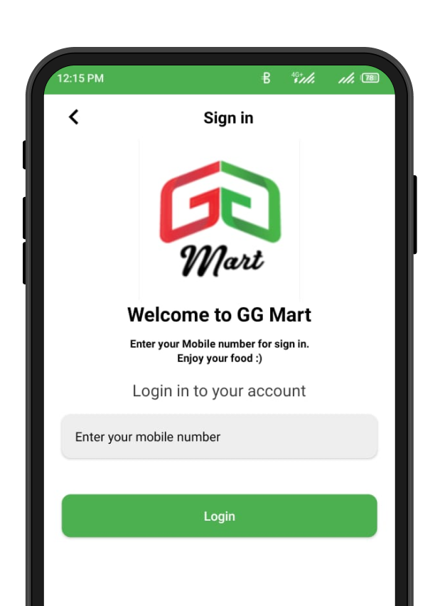 RSS App Screen