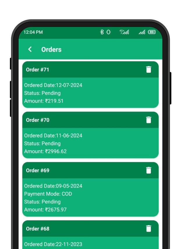 RSS App Screen
