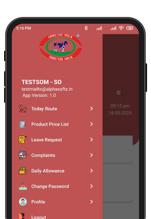 RSS App Screen