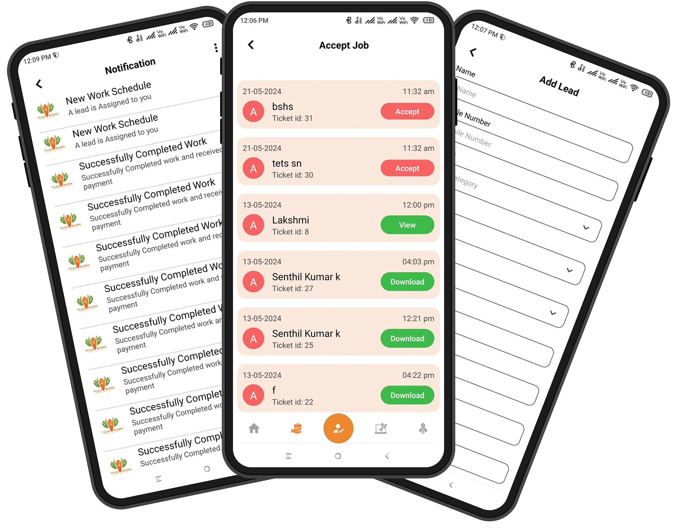 Mobile App Features